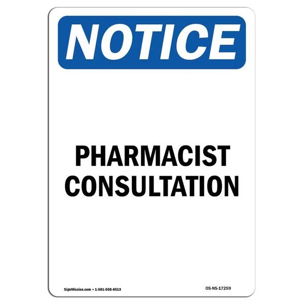 Safety Sign, OSHA Notice, 14